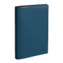 DESTOCKAGE-Agenda QUOVADIS MINISTRE Prestige Soho Bleu acier - 16x24cm - 1 semaine sur 2 pages Verticale