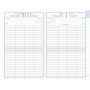 DESTOCKAGE-Agenda EXACOMPTA La Journée planifiée 21 plastique - 210x135mm - 1 jour par page (COLORIS ALEATOIRES)
