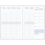 DESTOCKAGE - Recharge agenda EXACOMPTA SAS Visuel 7 - 15x21cm - 1 semaine sur 2 pages