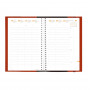 DESTOCKAGE Agenda QUOVADIS TIME&LIFE LARGE Bleu métal - 16x24cm - 1 semaine sur 2 pages