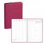 DESTOCKAGE Agenda QUOVADIS MINISTRE S à spirale - Club framboise  - 16x24cm - 1 semaine sur 2 pages + répertoire