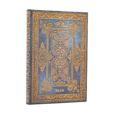 Agenda PAPERBLANKS Design Luxueux - Mini - 140x95mm - 1 semaine sur 2 pages Vertical