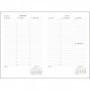 Agenda PAPERBLANKS Design Luxueux - Mini - 140x95mm - 1 semaine sur 2 pages Vertical