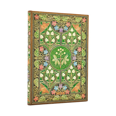 Agenda PAPERBLANKS Poésie en Fleurs - Midi - 180x130mm - 1 semaine sur 2 pages Vertical