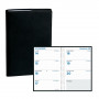 Agenda QUOVADIS Maxiweek 10x15 cm spirale - 1 semaine sur 2 pages - Tosacana NOIR