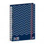 Agenda QUOVADIS Day 2 Day Respire - 1 jour par page Spirale - A4 21x29,7cm - BLEU