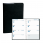 Agenda QUOVADIS Maxiweek 24S 16x24 cm spirale - 1 semaine sur 2 pages - Toscana NOIR
