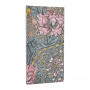 Agenda PAPERBLANKS William Morris - Slim - 180x95mm - 1 semaine sur 2 pages Horizontal