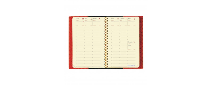 Agenda 2026 QUOVADIS PLANNING 16 S à spirales