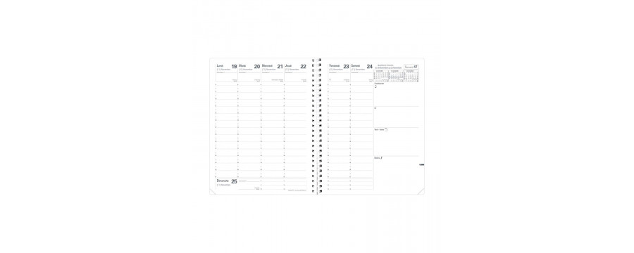 Recharges pour Agenda 2026 QUOVADIS