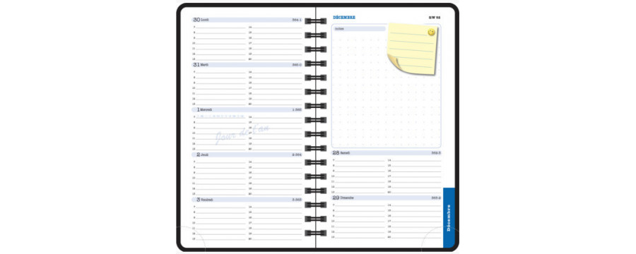 Agenda 2026 de poche EXACOMPTA gamme Lady 16-18-20